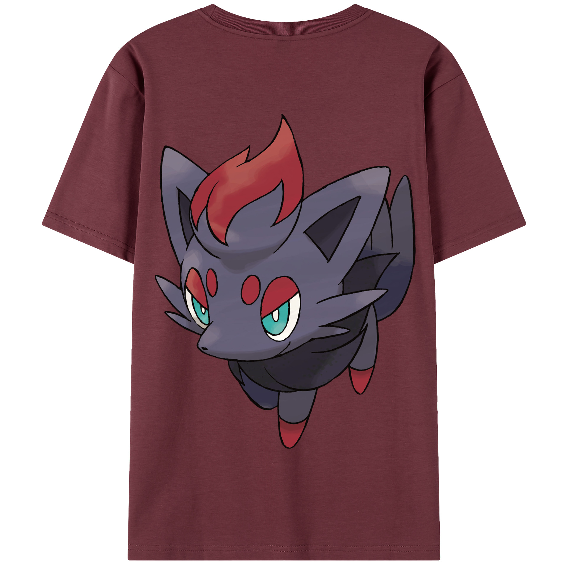 （画像用） ポケットモンスター Pokémon 綿100％半袖Tシャツ（背面プリント）